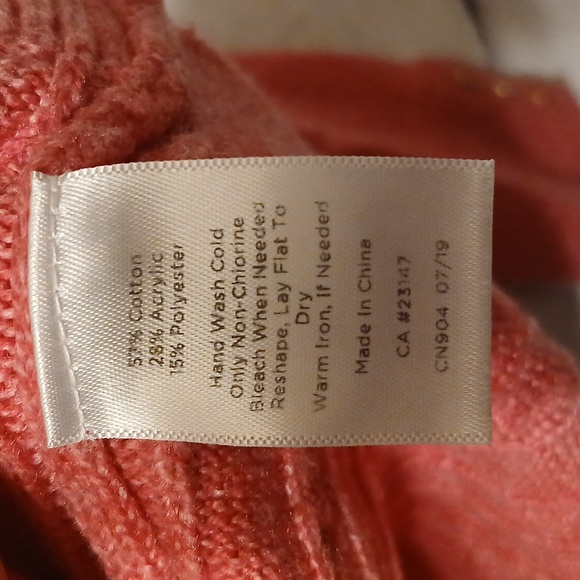 Talbots pink sweater LP ❤️❤️❤️❤️ - Picture 5 of 8